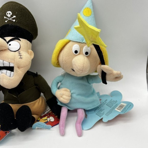 Rocky And Bullwinkle & Friends Fractured Fairy, Boris & Fearless Leader Stuffins - Picture 4 of 8